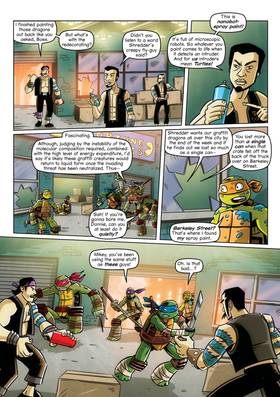 Read Teenage Mutant Ninja Turtles: The Booyakasha Books  2 Page 9 in English