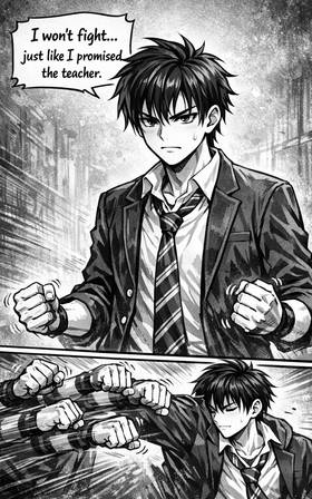 Read SHADOWS OF POWER  3 Page 6 in English