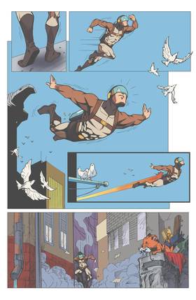 Read The Flock Comic Series  5 Page 7 in English