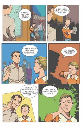 Read The Flock Comic Series  5 Page 8 in English