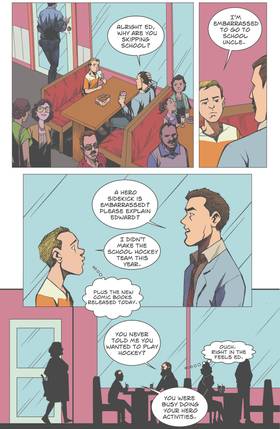 Read The Flock Comic Series  5 Page 9 in English
