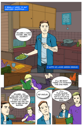 Read The Flock Comic Series  1 Page 6 in English