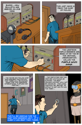 Read The Flock Comic Series  1 Page 7 in English