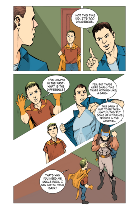 Read The Flock Comic Series  1 Page 8 in English