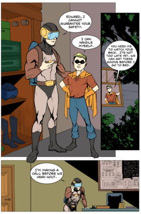 Read The Flock Comic Series  1 Page 9 in English