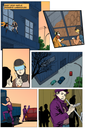 Read The Flock Comic Series  1 Page 10 in English
