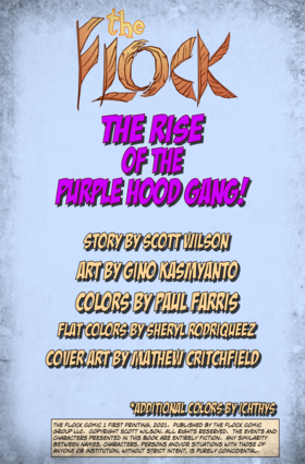 Read The Flock Comic Series  1 Page 2 in English