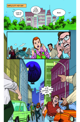 Read The Flock Comic Series  2 Page 3 in English