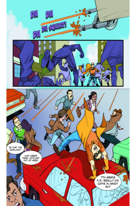 Read The Flock Comic Series  2 Page 4 in English
