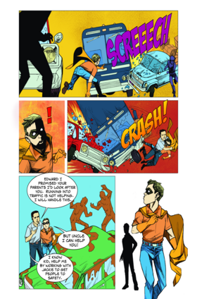 Read The Flock Comic Series  2 Page 5 in English