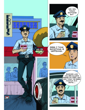 Read The Flock Comic Series  4 Page 5 in English