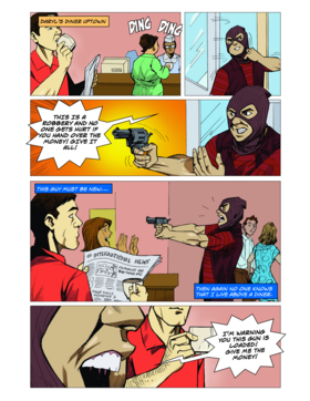 Read The Flock Comic Series  4 Page 7 in English