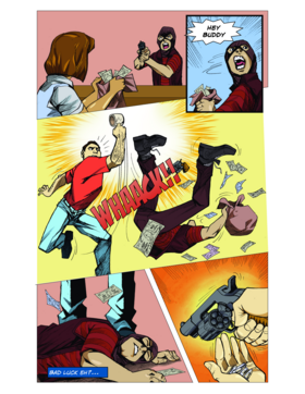 Read The Flock Comic Series  4 Page 8 in English