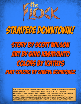 Read The Flock Comic Series  4 Page 2 in English