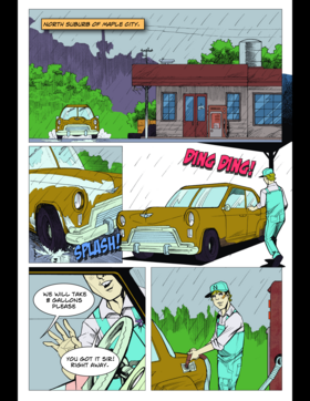 Read The Flock Comic Series  3 Page 3 in English