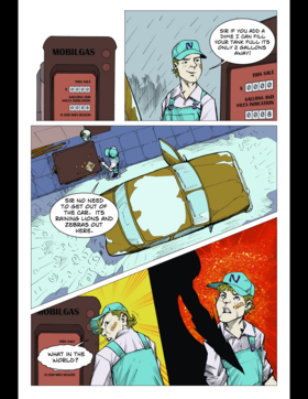 Read The Flock Comic Series  3 Page 4 in English