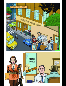 Read The Flock Comic Series  3 Page 5 in English