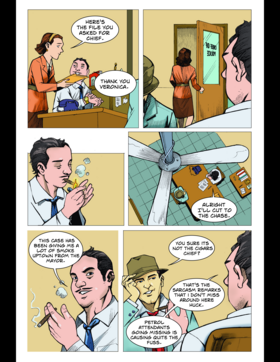 Read The Flock Comic Series  3 Page 6 in English