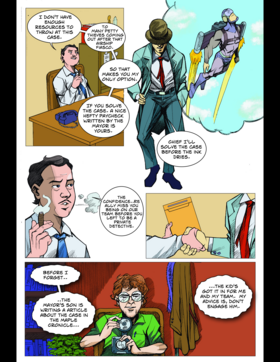 Read The Flock Comic Series  3 Page 7 in English