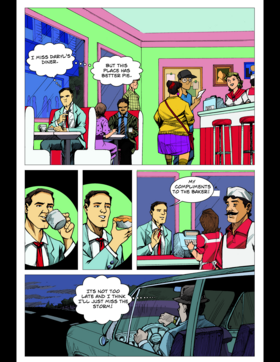 Read The Flock Comic Series  3 Page 10 in English