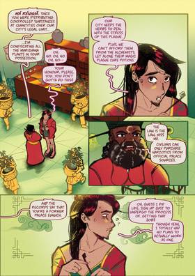 Read A Justice Bao Tale: Bad Medicine  1 Page 3 in English