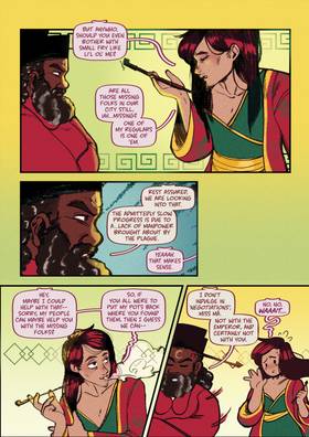 Read A Justice Bao Tale: Bad Medicine  1 Page 4 in English