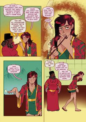 Read A Justice Bao Tale: Bad Medicine  1 Page 9 in English