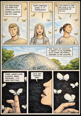 Read THE CATERPILLAR, THE BUTTERFLY & A TOWN CALLED NOTHING  1 Page 9 in English