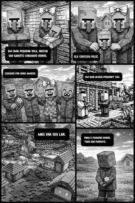 Read Denko - O Mundo Quadrado   1 Page 2 in Brazilian Portuguese