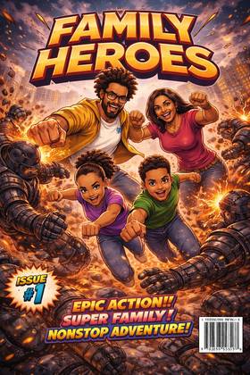 Read Family Heroes   1 Page 1 in English