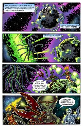 Read Gaia Force  1 Page 4 in English