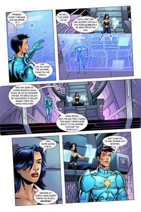 Read Gaia Force  4 Page 5 in English