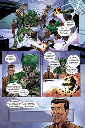 Read Gaia Force  4 Page 6 in English