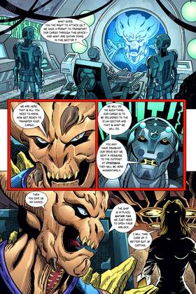 Read Gaia Force  5 Page 8 in English