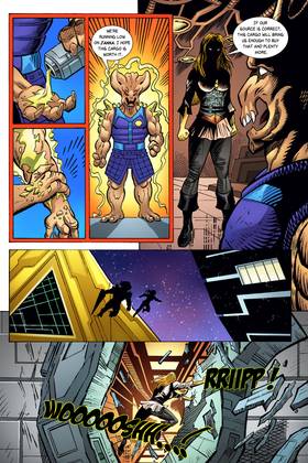 Read Gaia Force  5 Page 9 in English