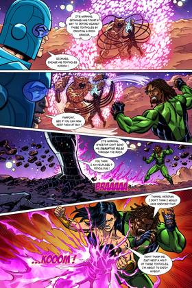Read Gaia Force  6 Page 8 in English