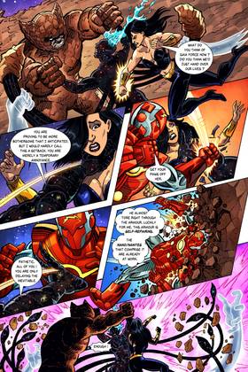 Read Gaia Force  6 Page 9 in English