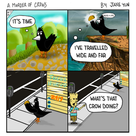 Read a murder of crows   1 Page 6 in English
