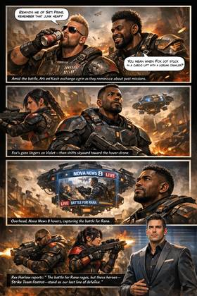 Read A Nova Sol Story - Legacy of the Stars Book VII Shattered Point  1 Page 6 in English