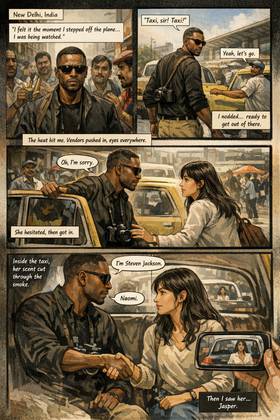 Read A Covert Black Ghost Series An Erick Brooks Adventure Book II Jaspers Heart Shadows in the Sand  1 Page 2 in English