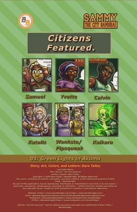 Read Sammy: The City Samurai   1 Page 2 in English