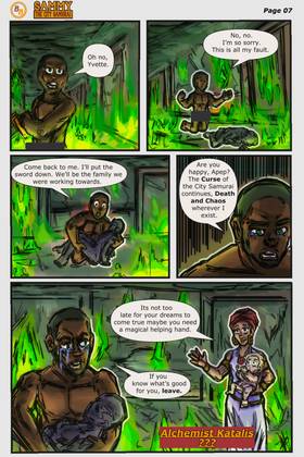 Read Sammy: The City Samurai   1 Page 9 in English