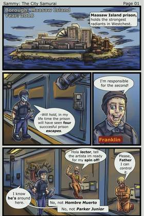 Read Sammy: The City Samurai   2 Page 3 in English