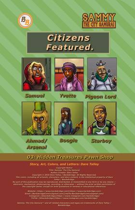 Read Sammy: The City Samurai   3 Page 2 in English