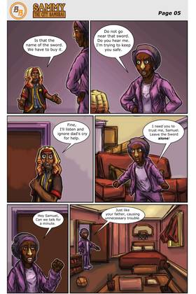 Read Sammy: The City Samurai   3 Page 7 in English