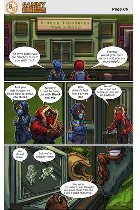 Read Sammy: The City Samurai   3 Page 8 in English