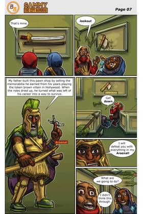 Read Sammy: The City Samurai   3 Page 9 in English