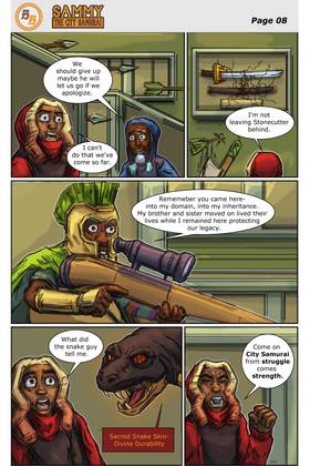 Read Sammy: The City Samurai   3 Page 10 in English