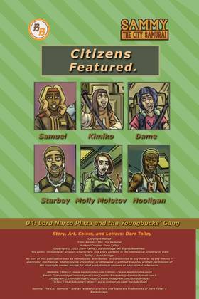 Read Sammy: The City Samurai   4 Page 2 in English