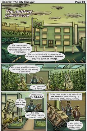 Read Sammy: The City Samurai   4 Page 3 in English